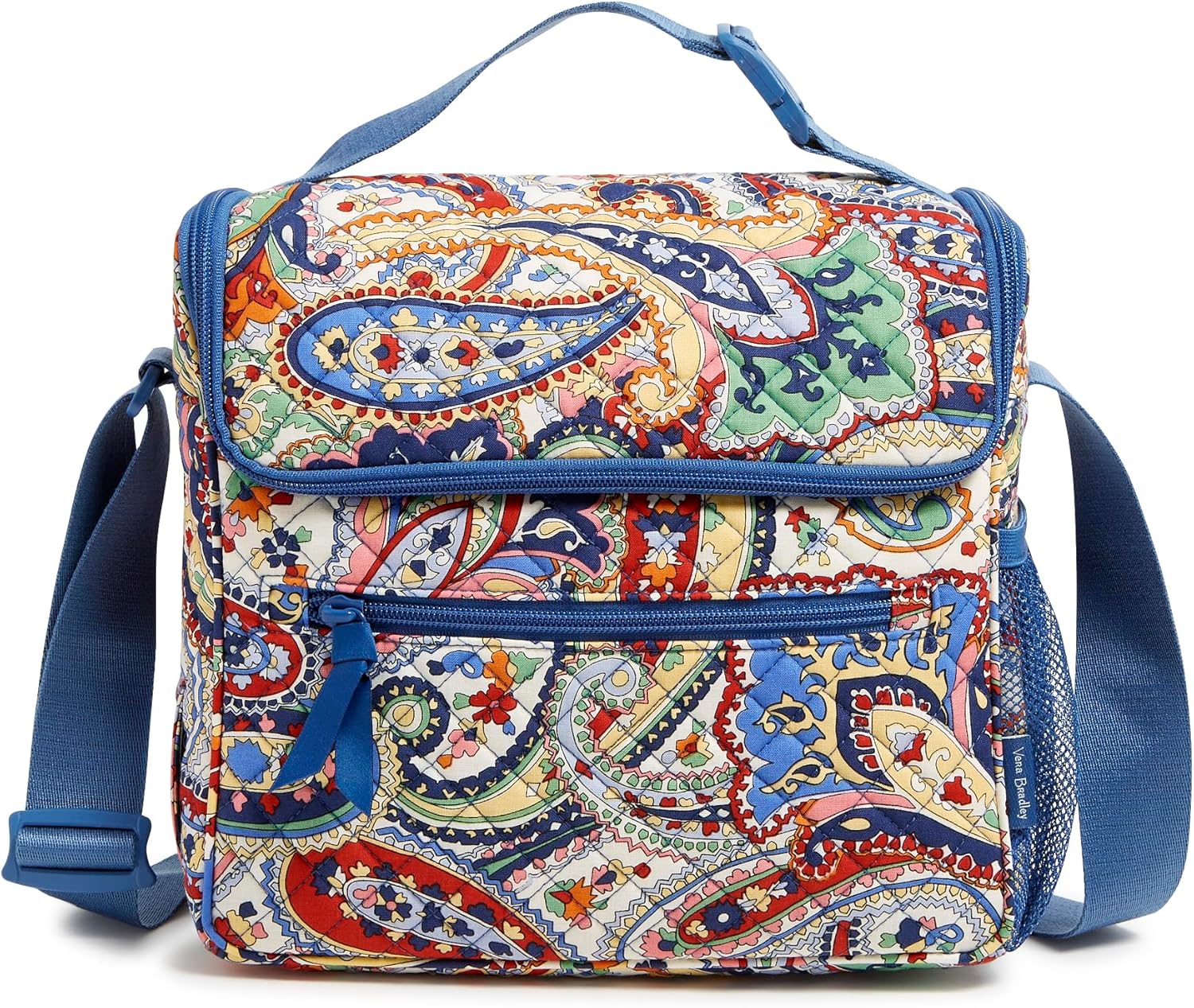 Vera Bradley Women's Cotton Crossbody Lunch Tote