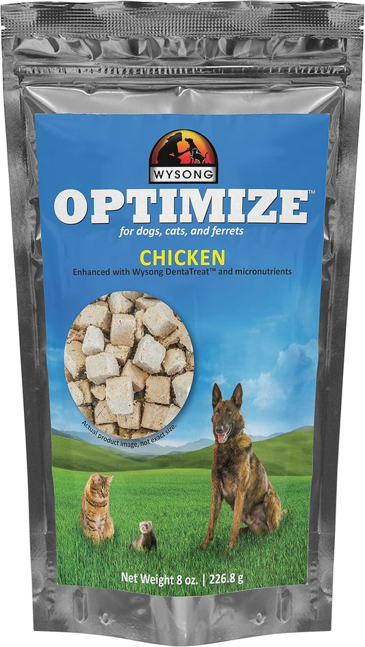 Wysong Optimize Chicken for Dogs, Cats & Ferrets, 8 ounce bag