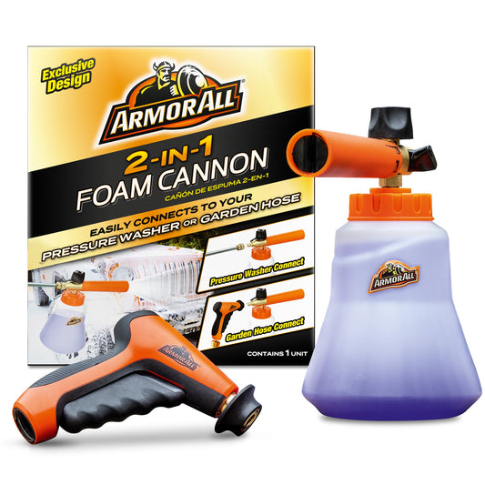 Armor All 2-in-1 Foam Cannon Kit, With Foam Cannon and Adaptor - 3 Count