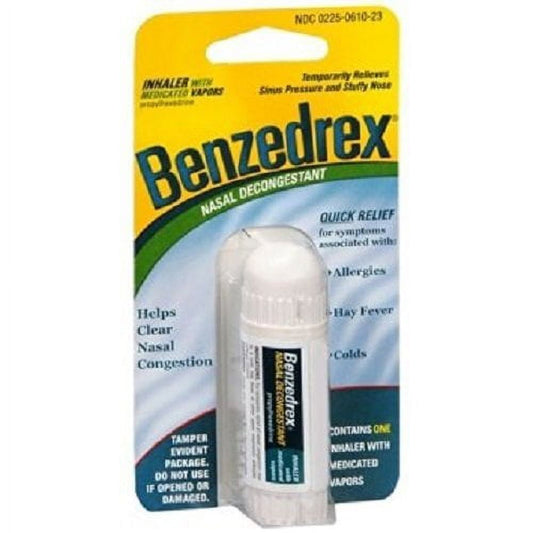 Benzedrex Nasal Decongestant Inhaler