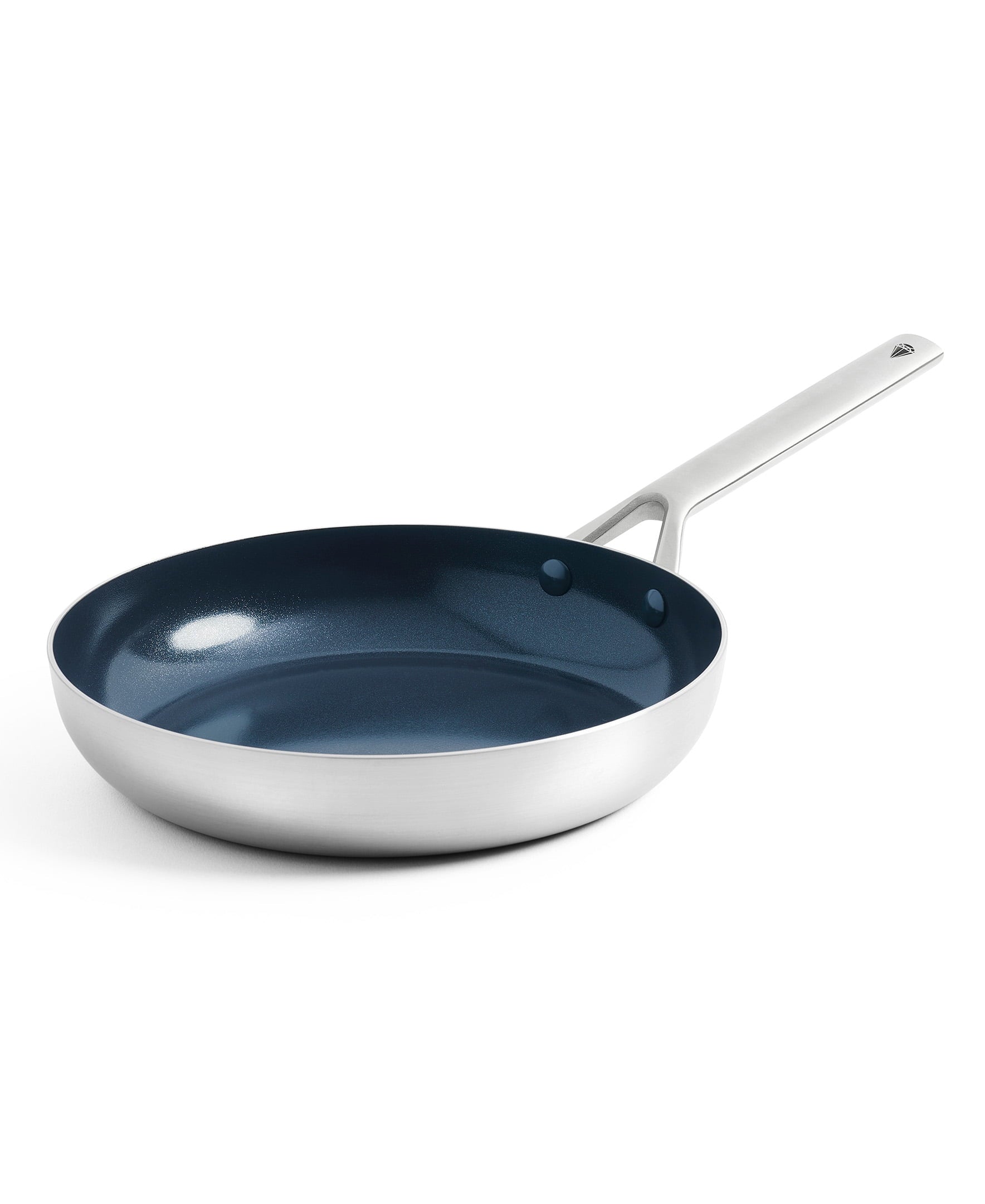 Blue Diamond Cookware Triple Steel Ceramic Nonstick Frying Pan, 9.5"