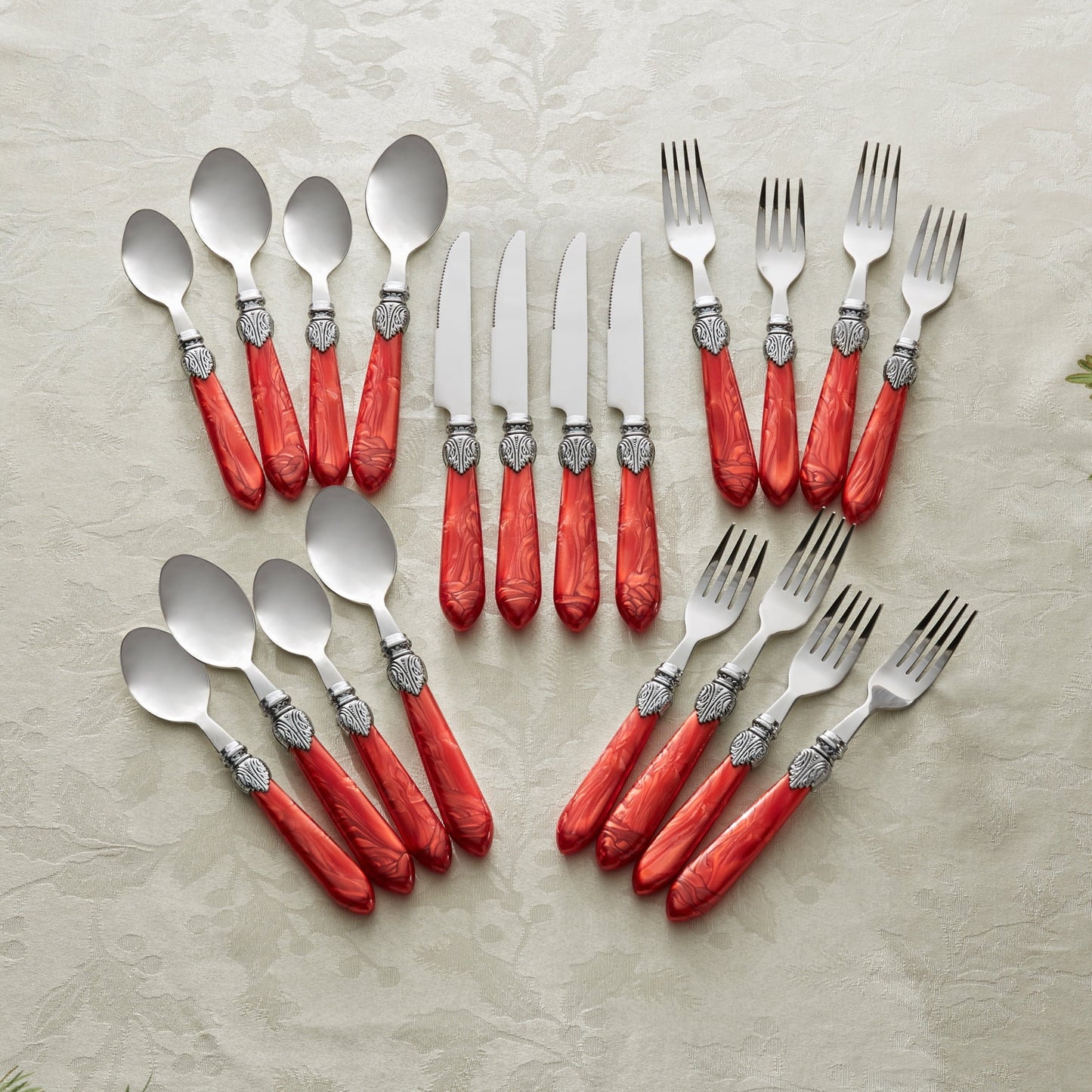 BrylaneHome 20 Piece Flatware Set