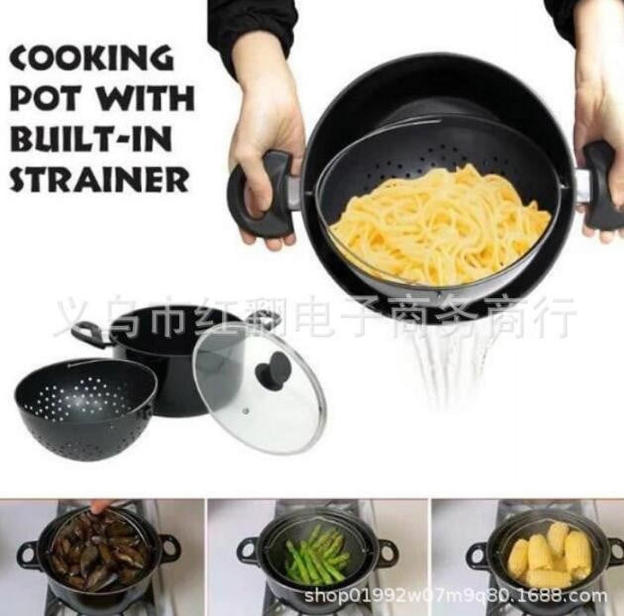 CFXNMZGR Non-Stick Pan World'S Pot 2-In-1Pot