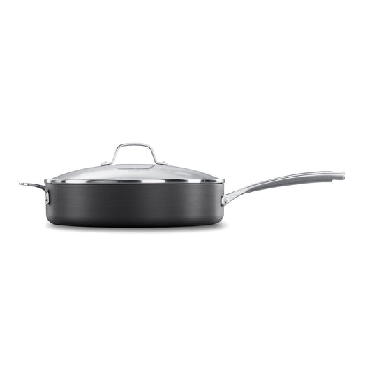 Calphalon Classic AquaShield Nonstick Cookware, 5-Quart Saute Pan with Lid