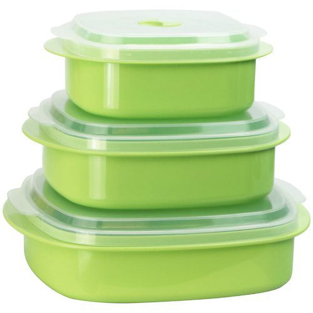 Calypso Basics, Microwave Cookware/ Storage Set, Lime