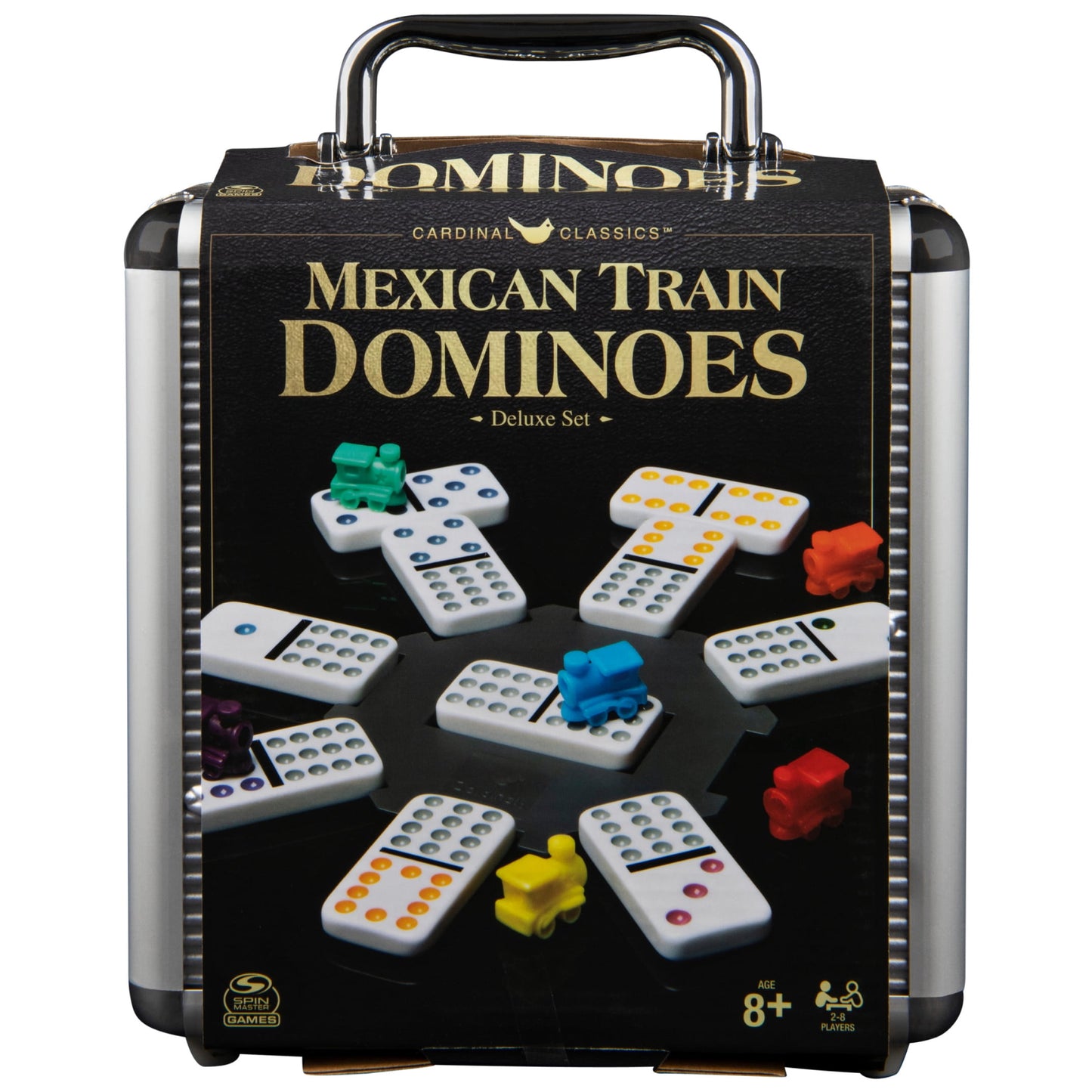 Cardinal Classics Mexican Train Dominoes Set, for Ages 8 and up