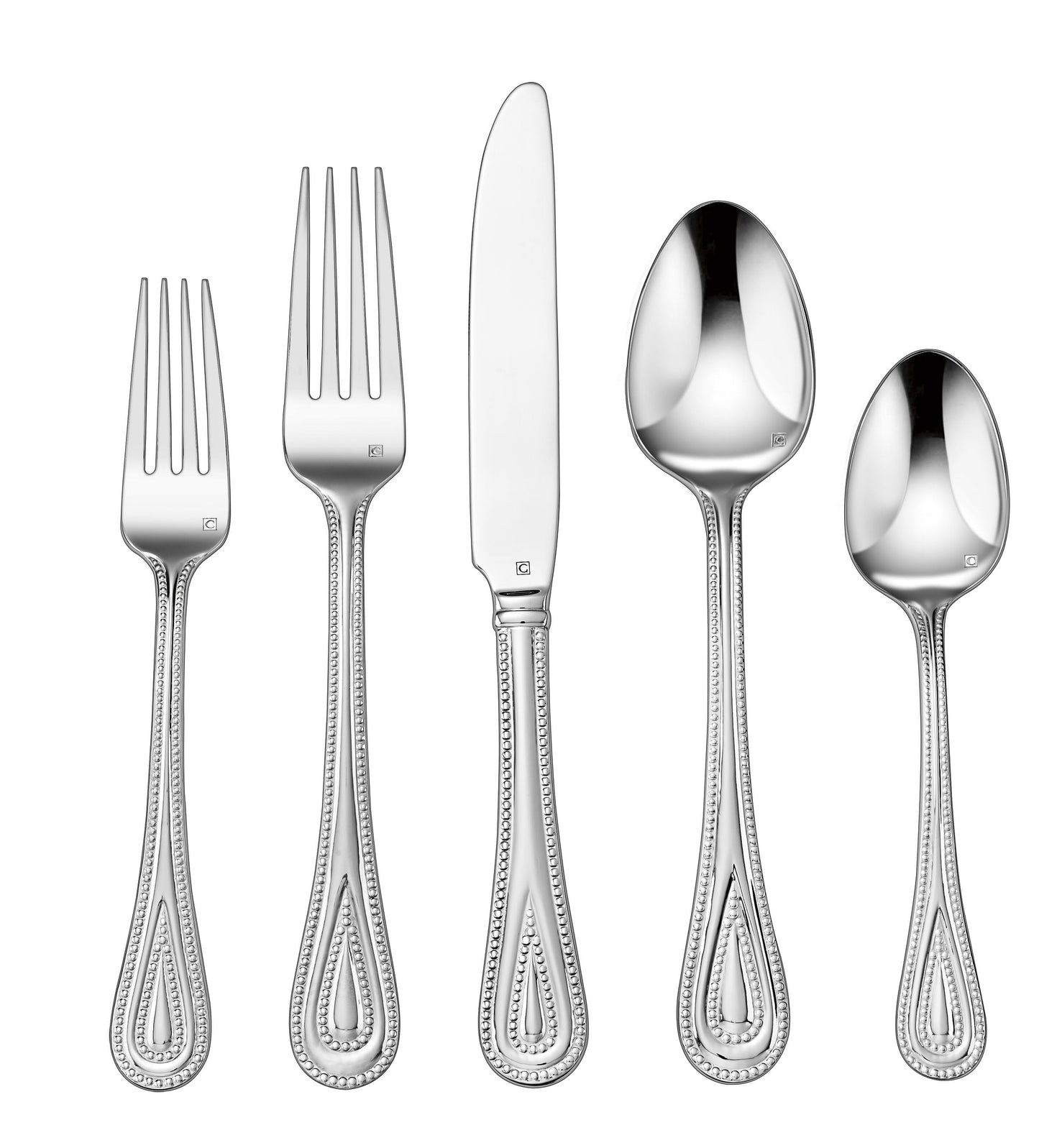 Cuisinart Fampoux 20 Piece Flatware Set, Stainless Steel