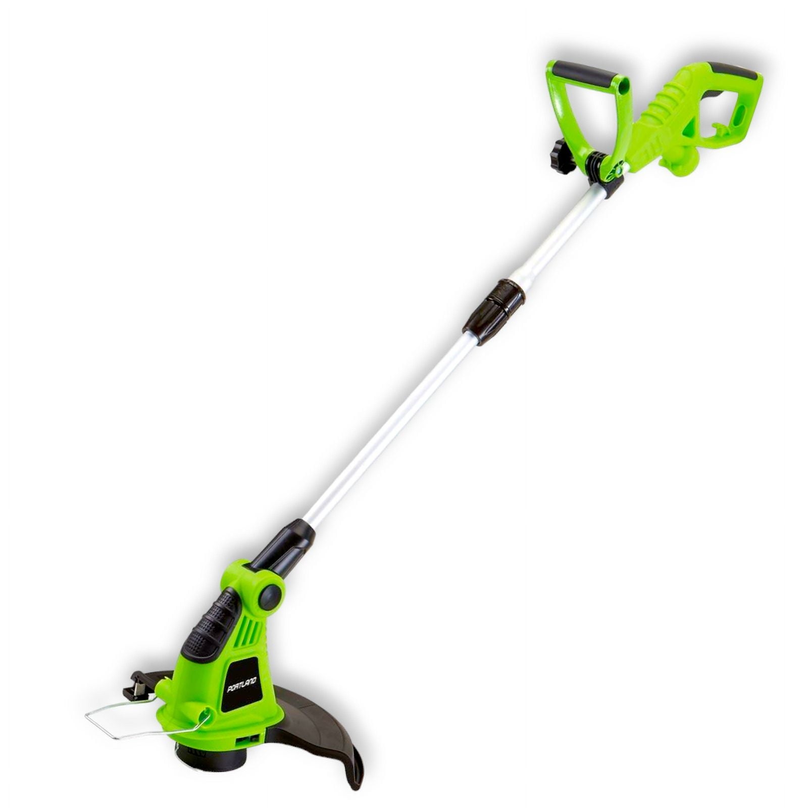 Electric String Trimmer 13 inch 3.8 Amp 7800 RPM Speed Corded Trimmer Garden Lawn Weed Cutter, Green