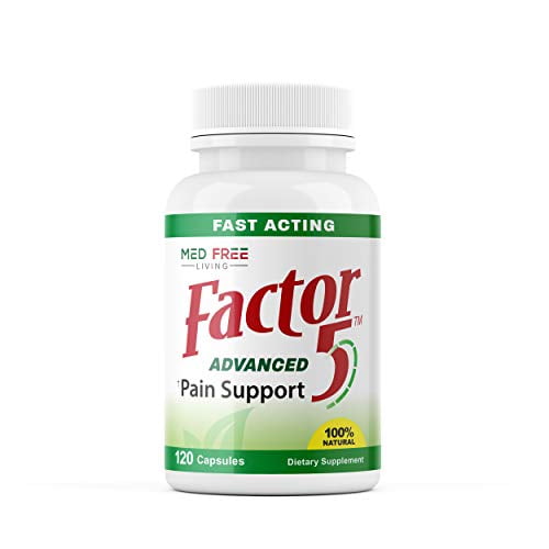 Factor 5-120 Capsules - Pain Management & Inflammation Relief Product