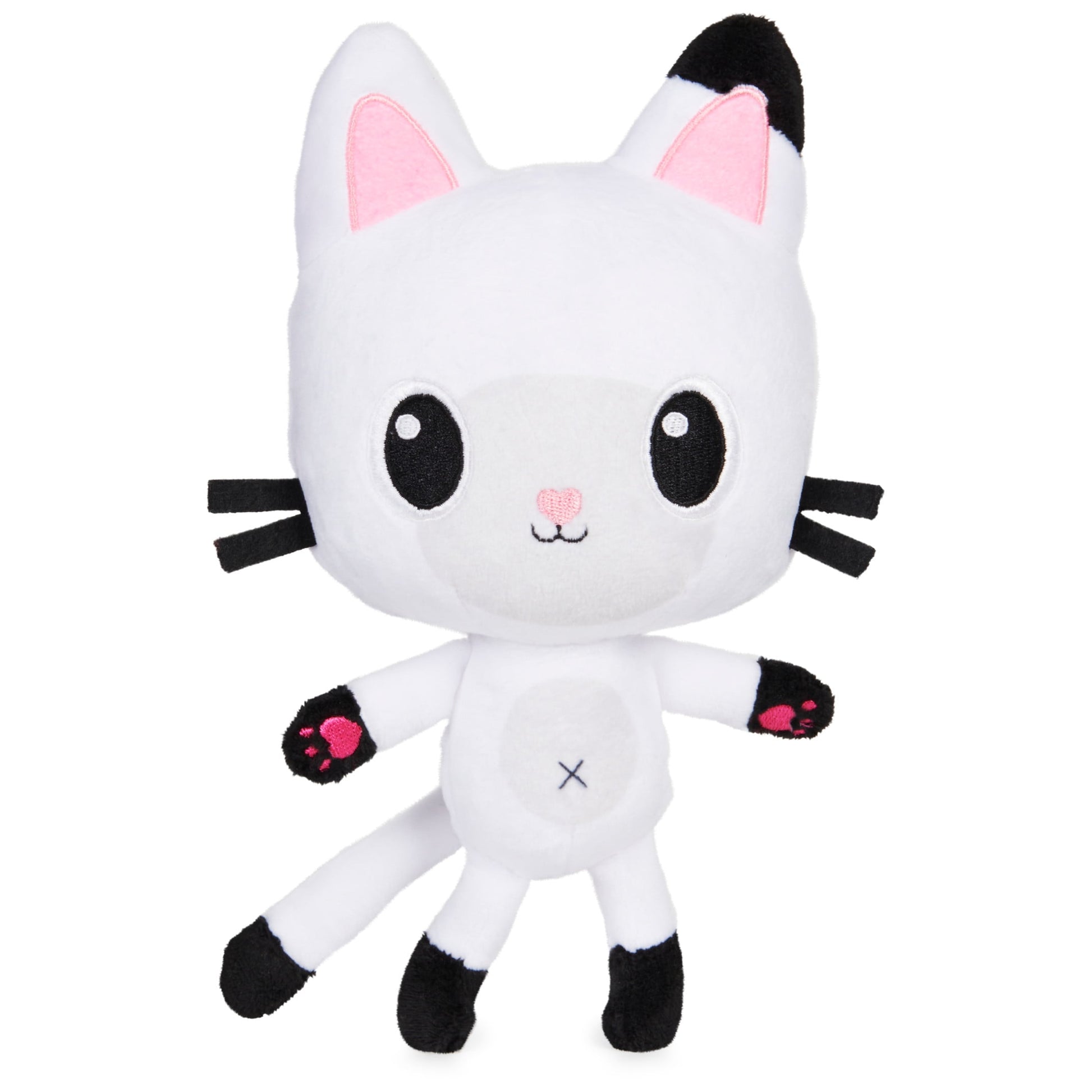 Gabby’s Dollhouse, 8-inch Pandy Paws Purr-ific Plush Toy