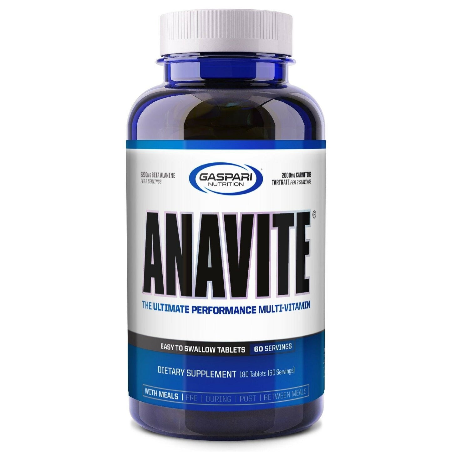 Gaspari ANAVITE Sports MultiVitamin NEW FORMULA - 180 Tablets MUSCLE VITAMINS