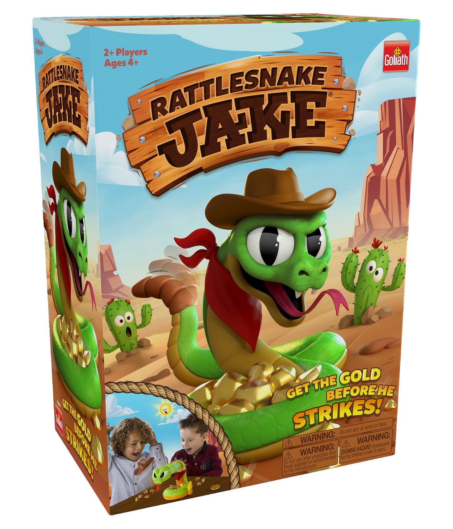 Goliath Rattlesnake Jake - Get The Gold before He Strikes! Board Game