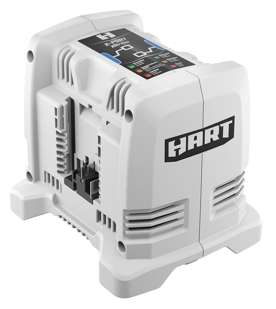 HART 20 Volt 3-Amp Dual Port Fast Charger (Batteries Not Included)