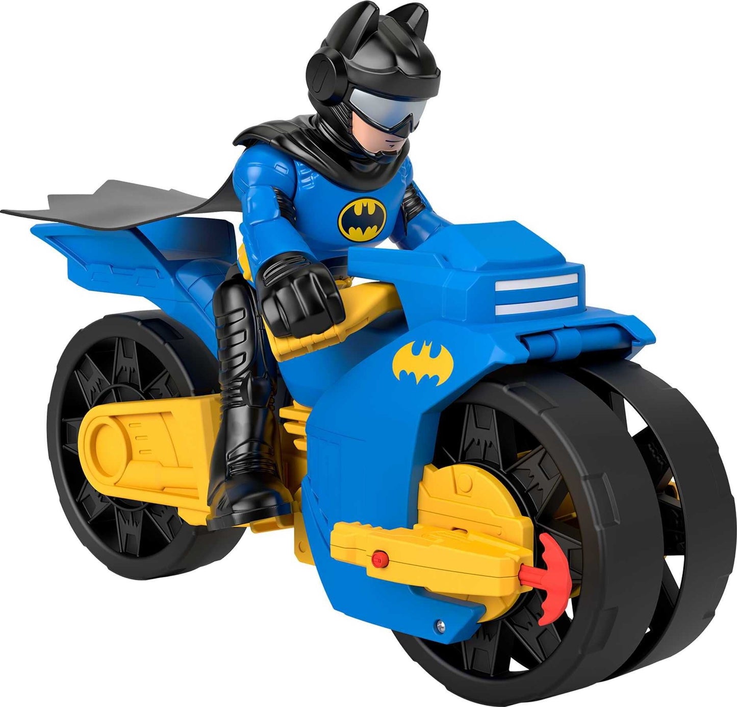 Imaginext DC Super Friends Batman Toys, XL Batcycle and Batman Figure, 10-inches