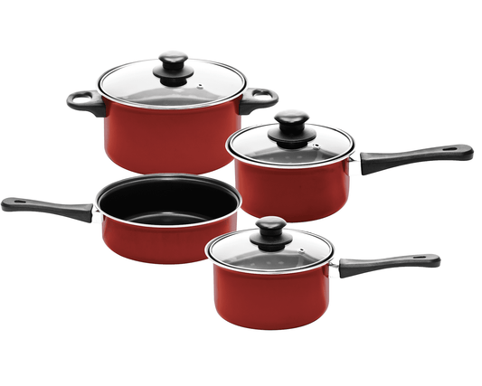 Imperial Home Carbon Steel 7 Pieces Non stick Cookware Set