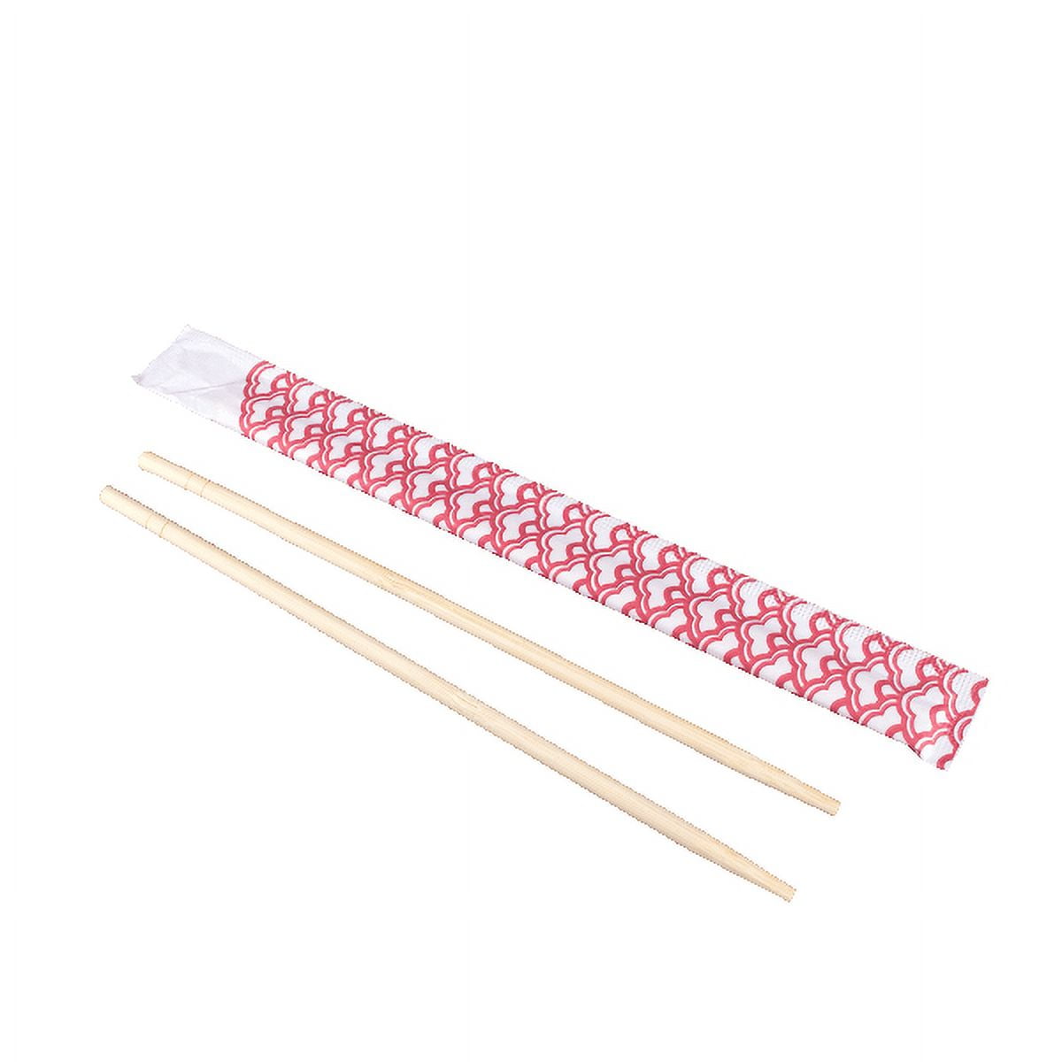 Karat 9" Paper Wrapped Bamboo Chopsticks - Dynasty - Pack of 1000 pairs