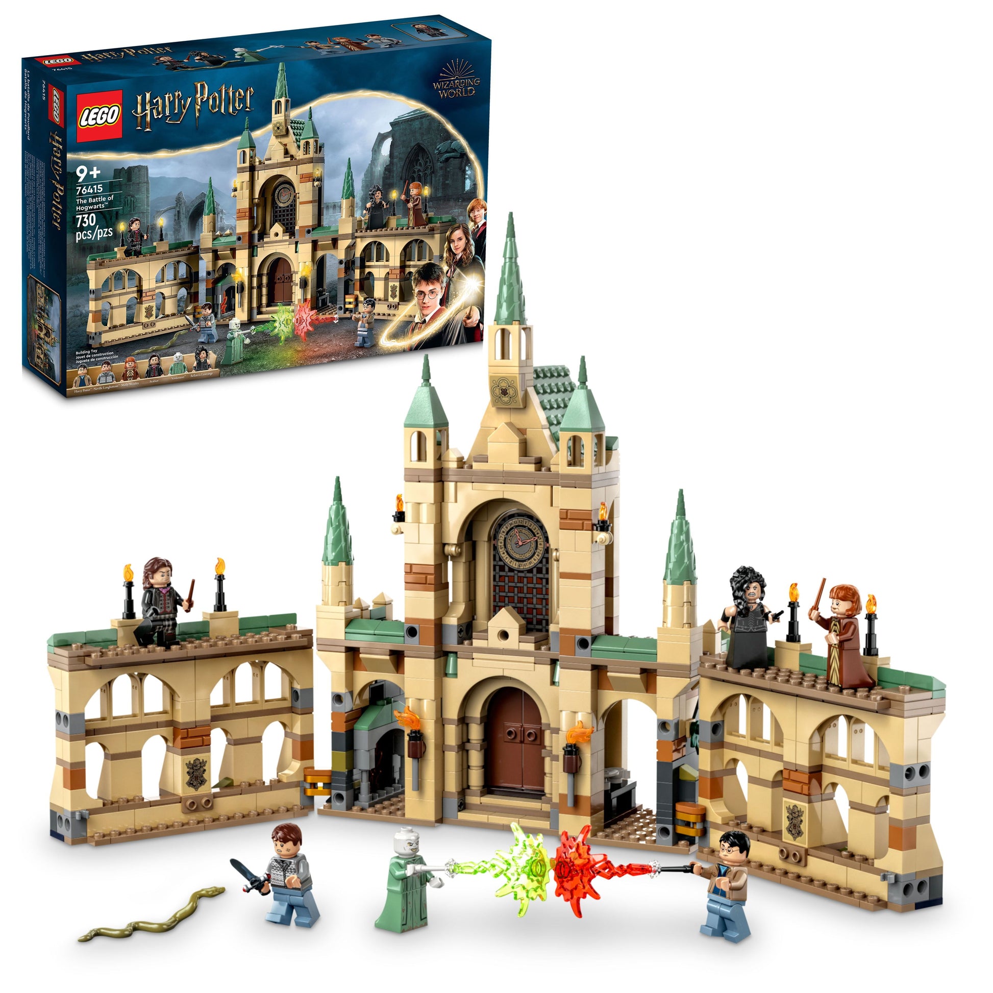 LEGO Harry Potter The Battle of Hogwarts Building Set, Buildable Castle and 6 Minifigures, 76415