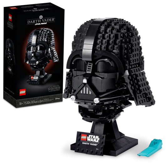 LEGO Star Wars Darth Vader Helmet Building Set, Mask Model Kit for Adults to Build and Display, Collectible Star Wars Home Décor, Gift Idea for Classic Star Wars Fans, 75304