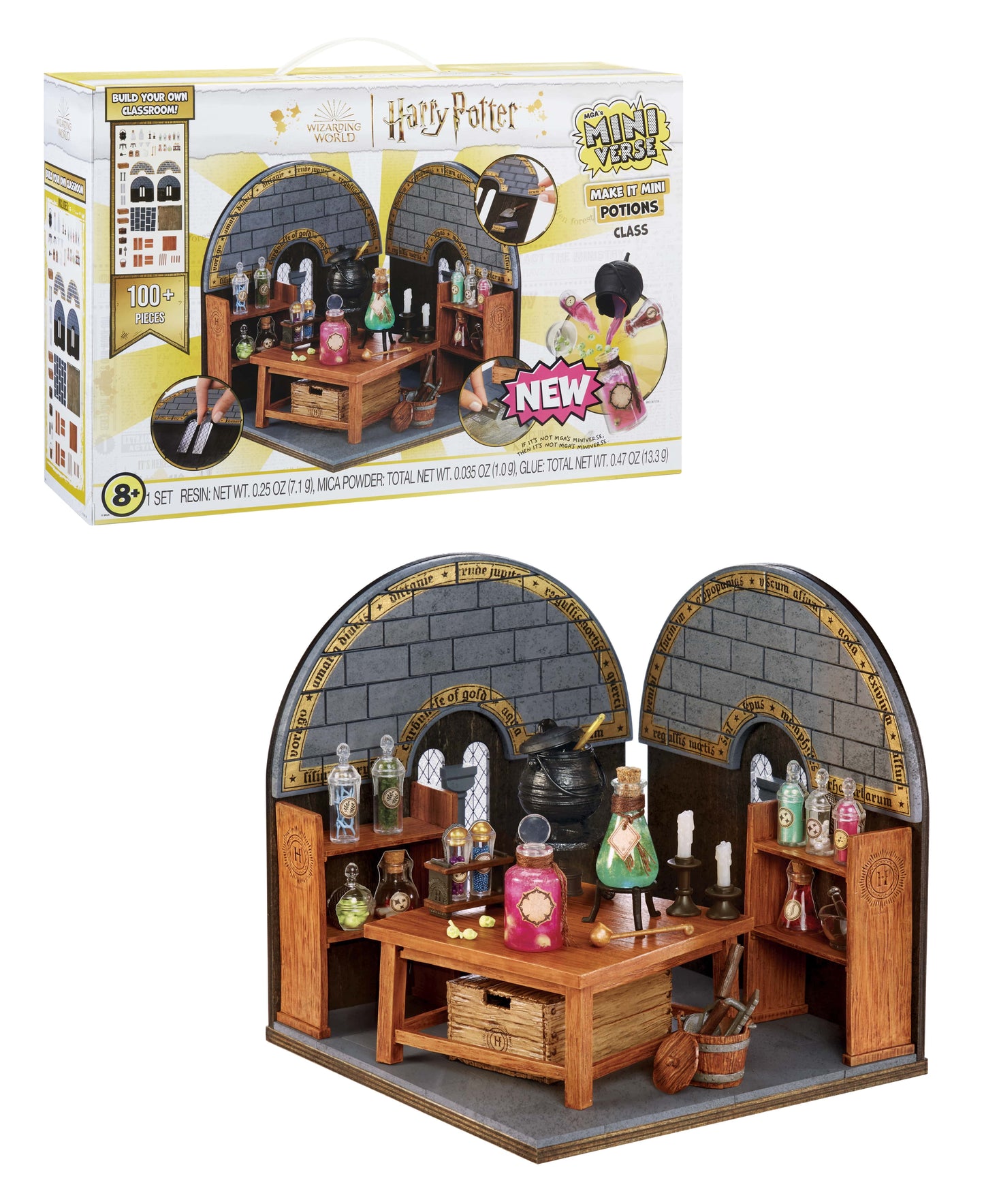 MGA's Miniverse Harry Potter Make It Mini Potions Class Collectibles, Ages 8+