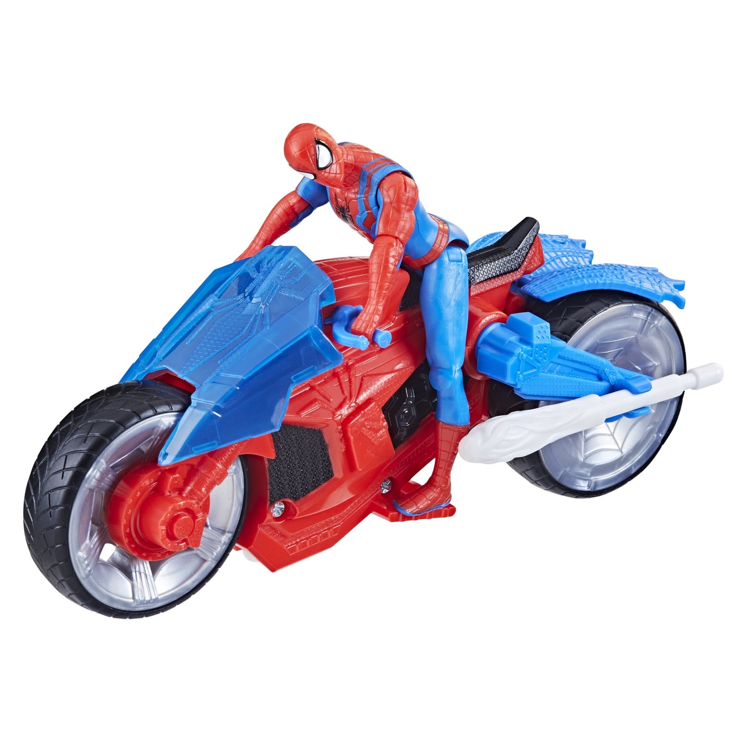 Marvel: Spider-Man Web Blast Cycle Kids Toy Action Figure for Boys and Girls Ages 4 5 6 7 8 and Up (4”)