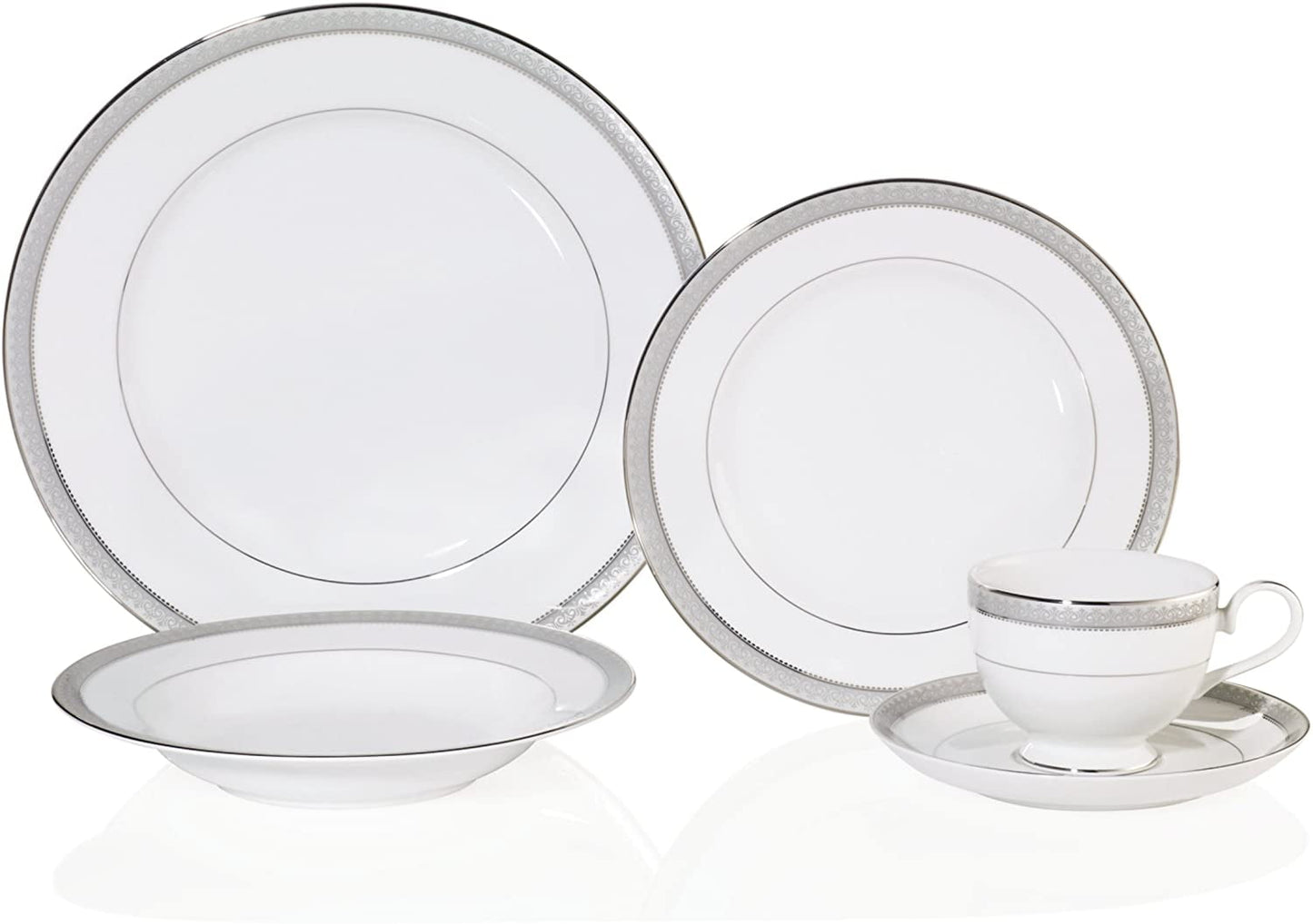 Mikasa Platinum Crown 5-Piece Place Setting