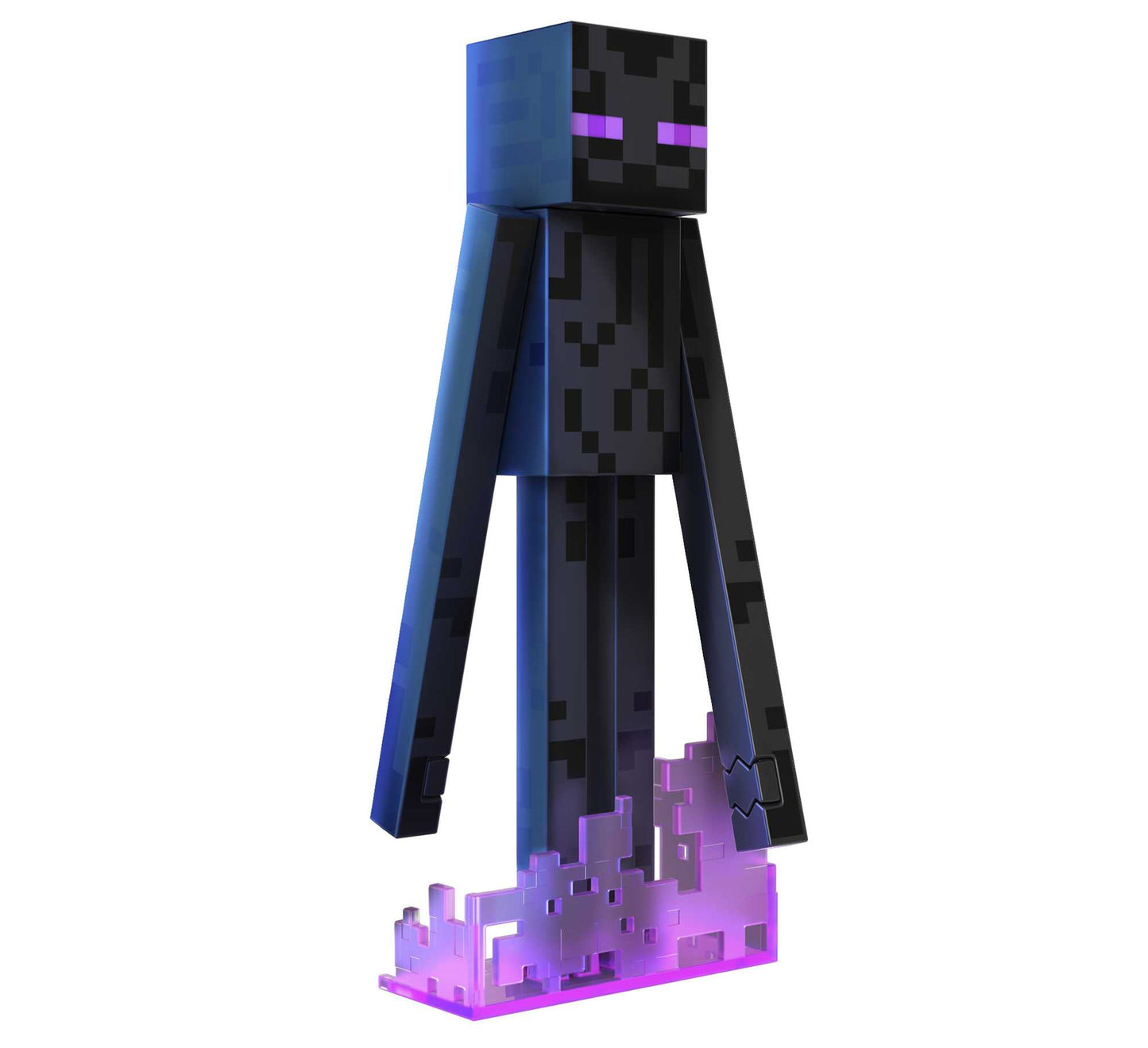 Minecraft Diamond Enderman Action Figure with Accessories, 5.5-inch Toy Collectible