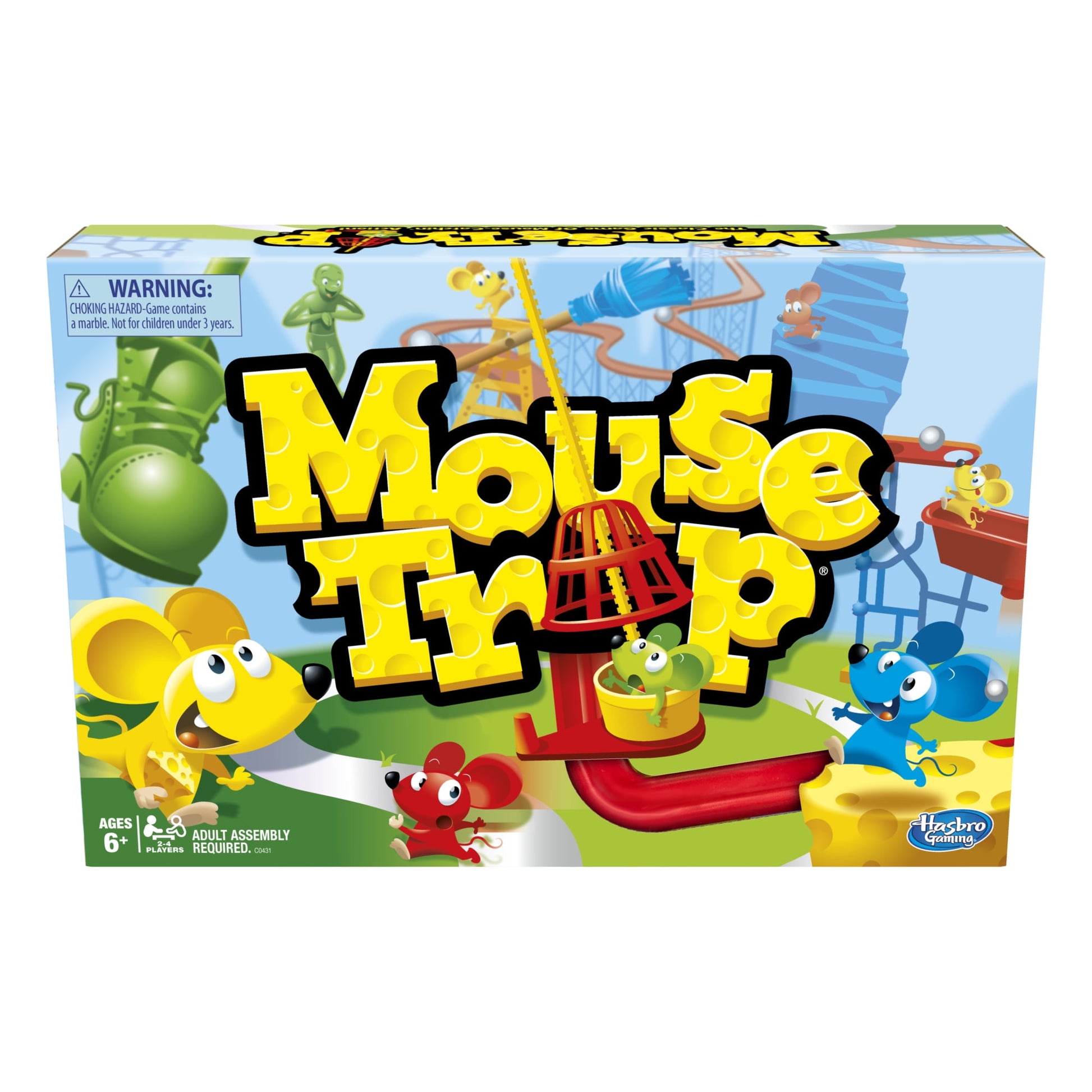 Mouse Trap Board Game, Easier-Set-Up Than Previous Versions