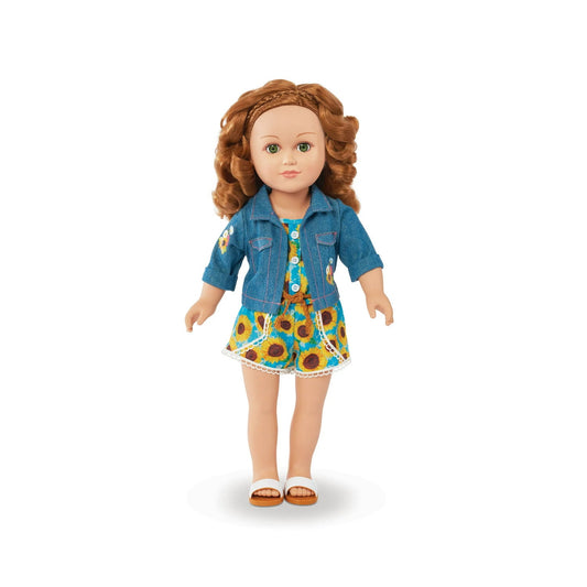 My Life As Peyton Posable 18 inch Doll, Red Hair, Green Eyes