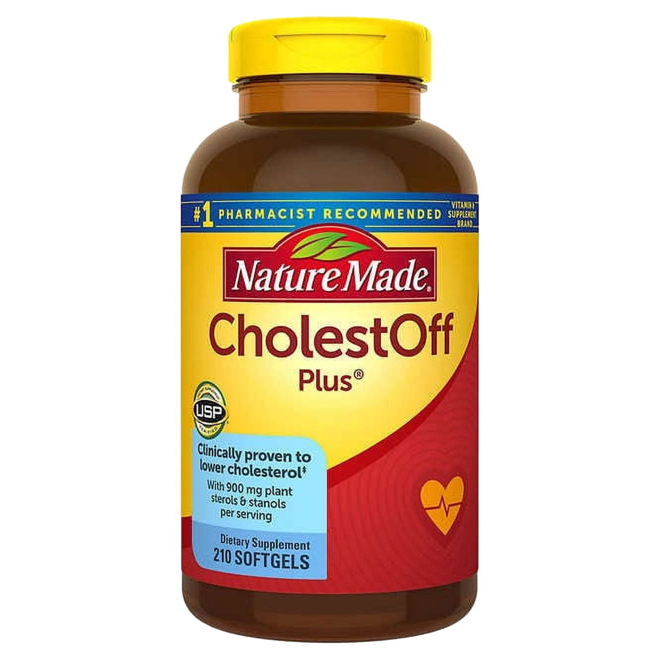 Nature Made CholestOFF Plus, 210 Softgels