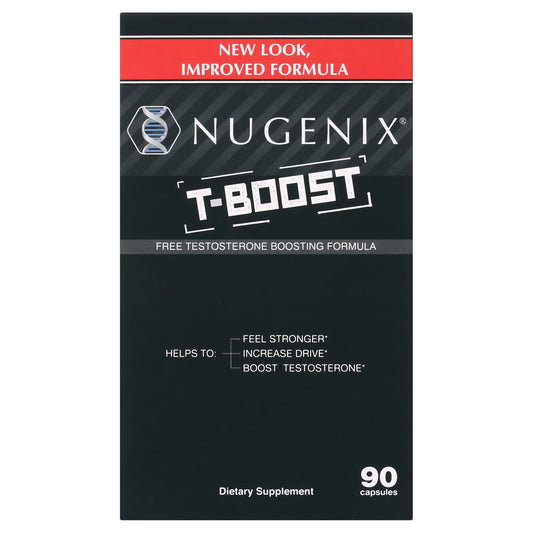 Nugenix T Boost - Free Testosterone Booster for Men, 90 Count