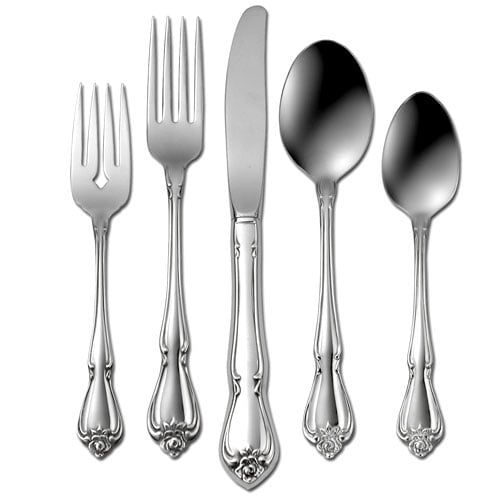 Oneida 20-Piece True Rose Flatware Set