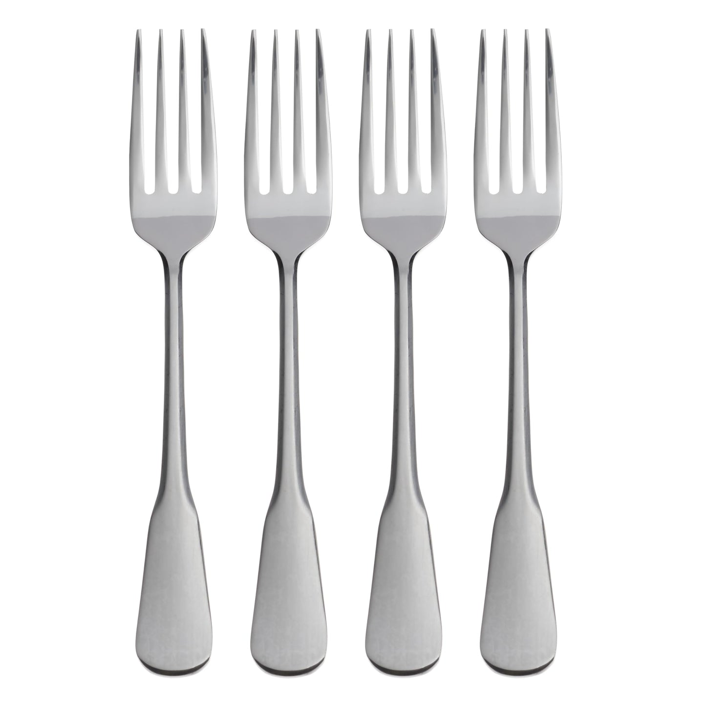 Oneida Flatware Colonial Boston Dinner Forks, Set of 4,Silver