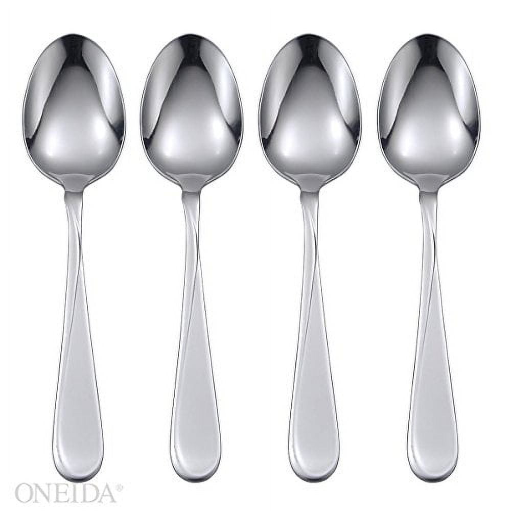 Oneida Flatware Flight Dinner Spoons, Set of 4 (2865004A)