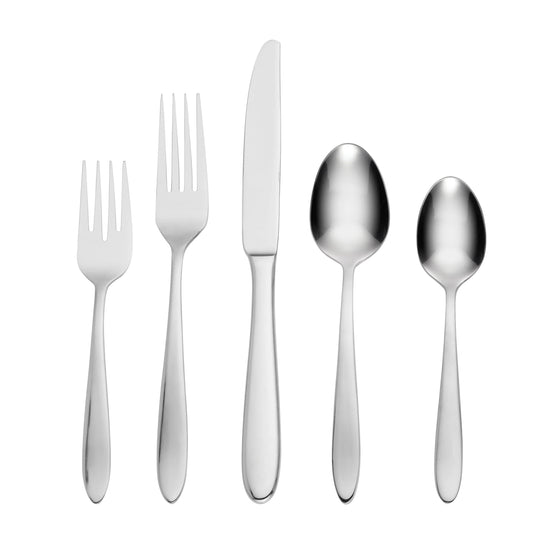 Oneida Mooncrest 20 Piece Everyday Flatware Set, Service for 4