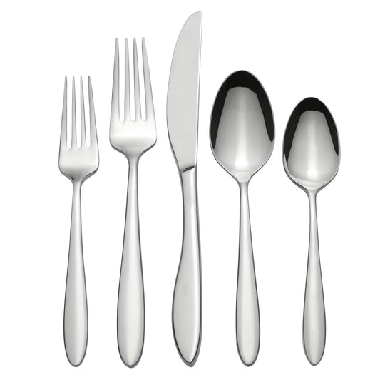 Oneida Solefield 45-Piece Stainless Steel Silverware Set (Service for 8)