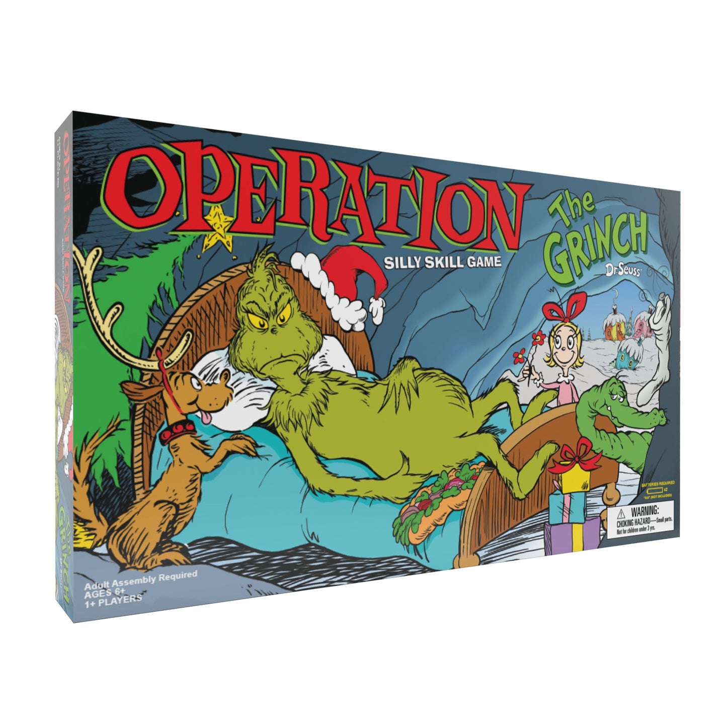 Operation Dr. Seuss Grinch Board Game by USAopoly