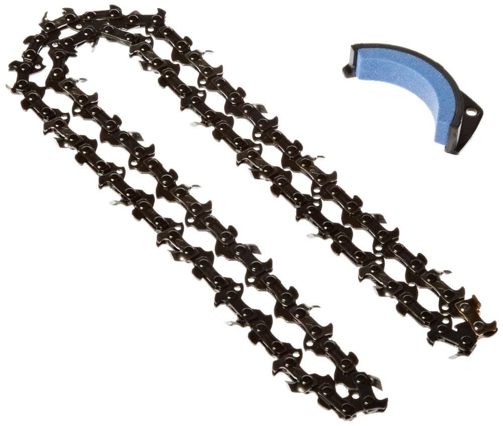 Oregon PowerSharp® Chain and Stone, 18". 18" 62 drive link replacement self sharpening Saw Chain for Oregon chainsaw CS1500 (Includes sharpening stone)