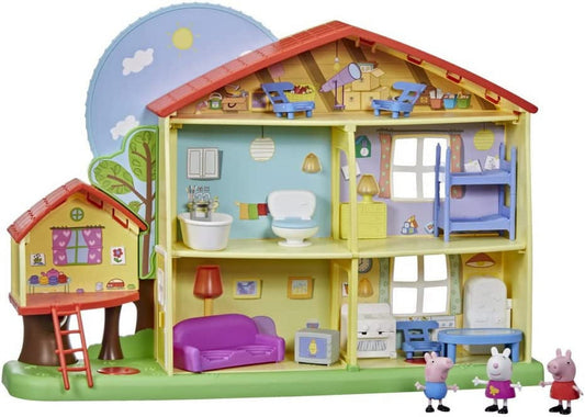 Peppa Pig Peppa’s Adventures Peppa's Playtime to Bedtime House Preschool Toy, Ages 3 and Up