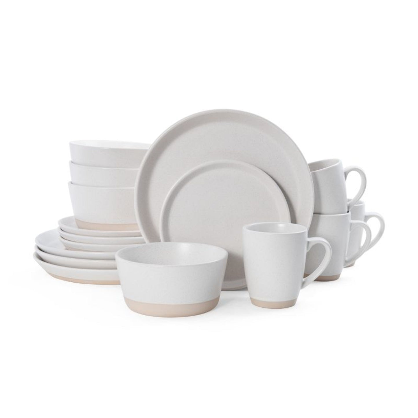 Pfaltzgraff® Hudson Cream Stoneware 16-Piece Dinnerware Set