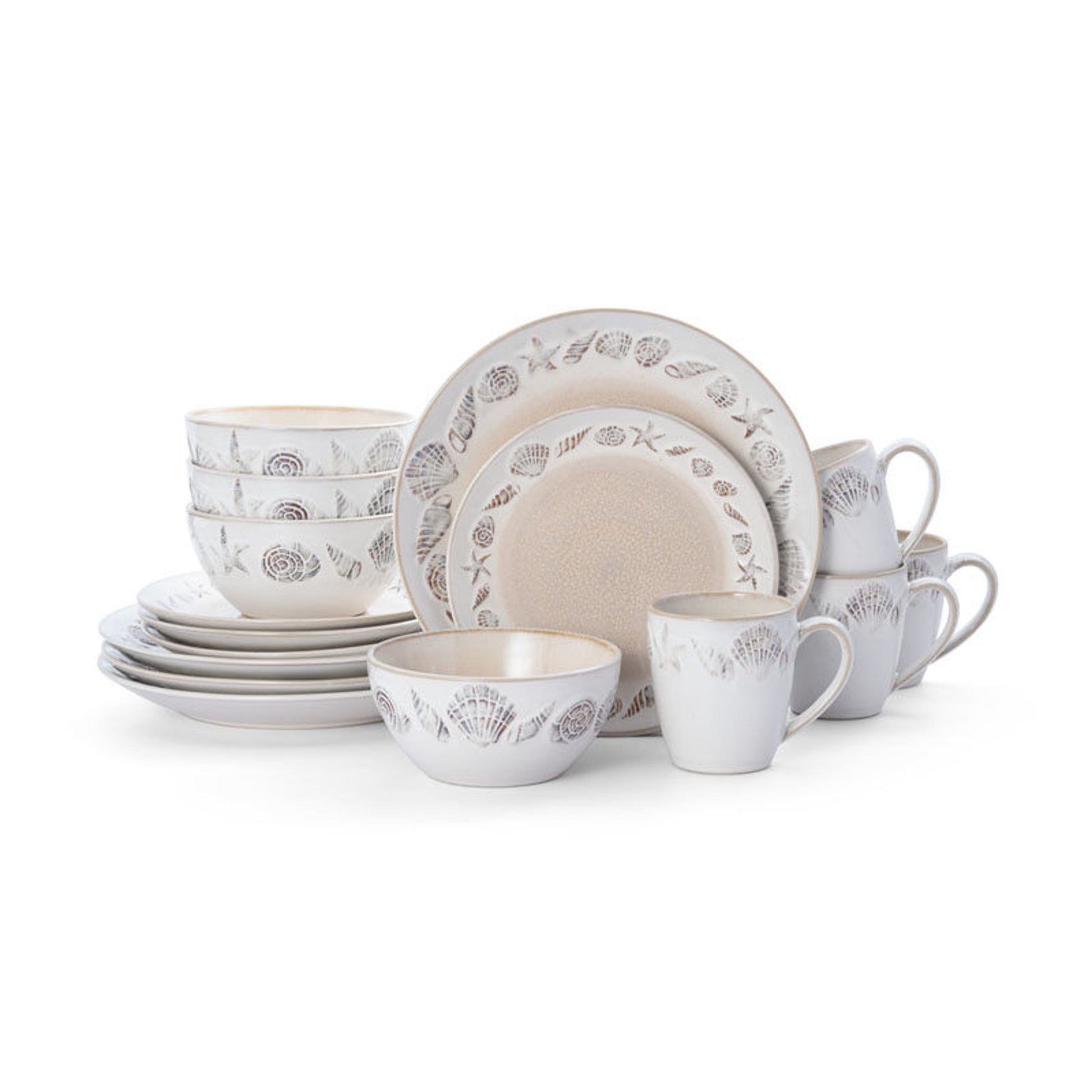 Pfaltzgraff® Panama Beige Stoneware 16-Piece Dinnerware Set