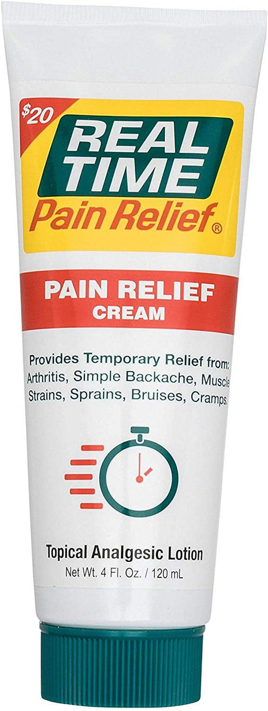 Real Time Pain Relief Pain Cream 4oz Tube