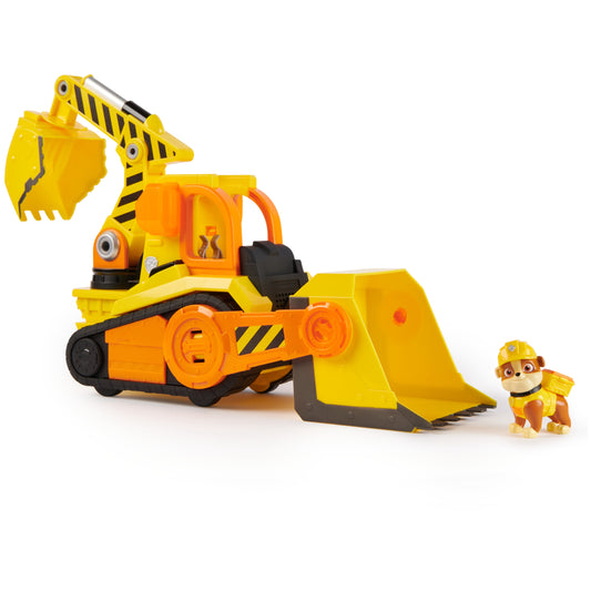 Rubble & Crew, Bark Yard Deluxe Bulldozer Construction Vehicle and Figure