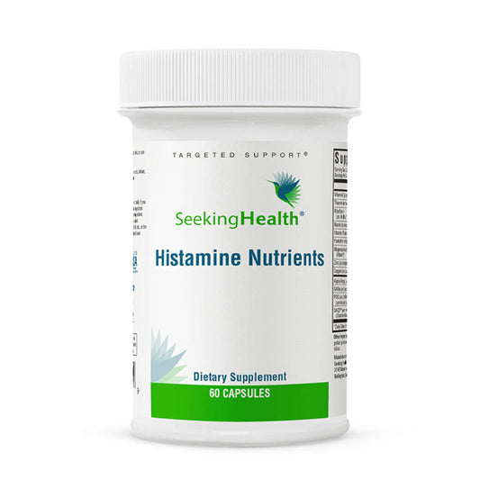 Seeking Health Histamine Nutrients - Seasonal Histamine Support Supplement with Vitamin B1, Zinc, & Vitamin B3 - Aids Histamine Response - 60 Capsules