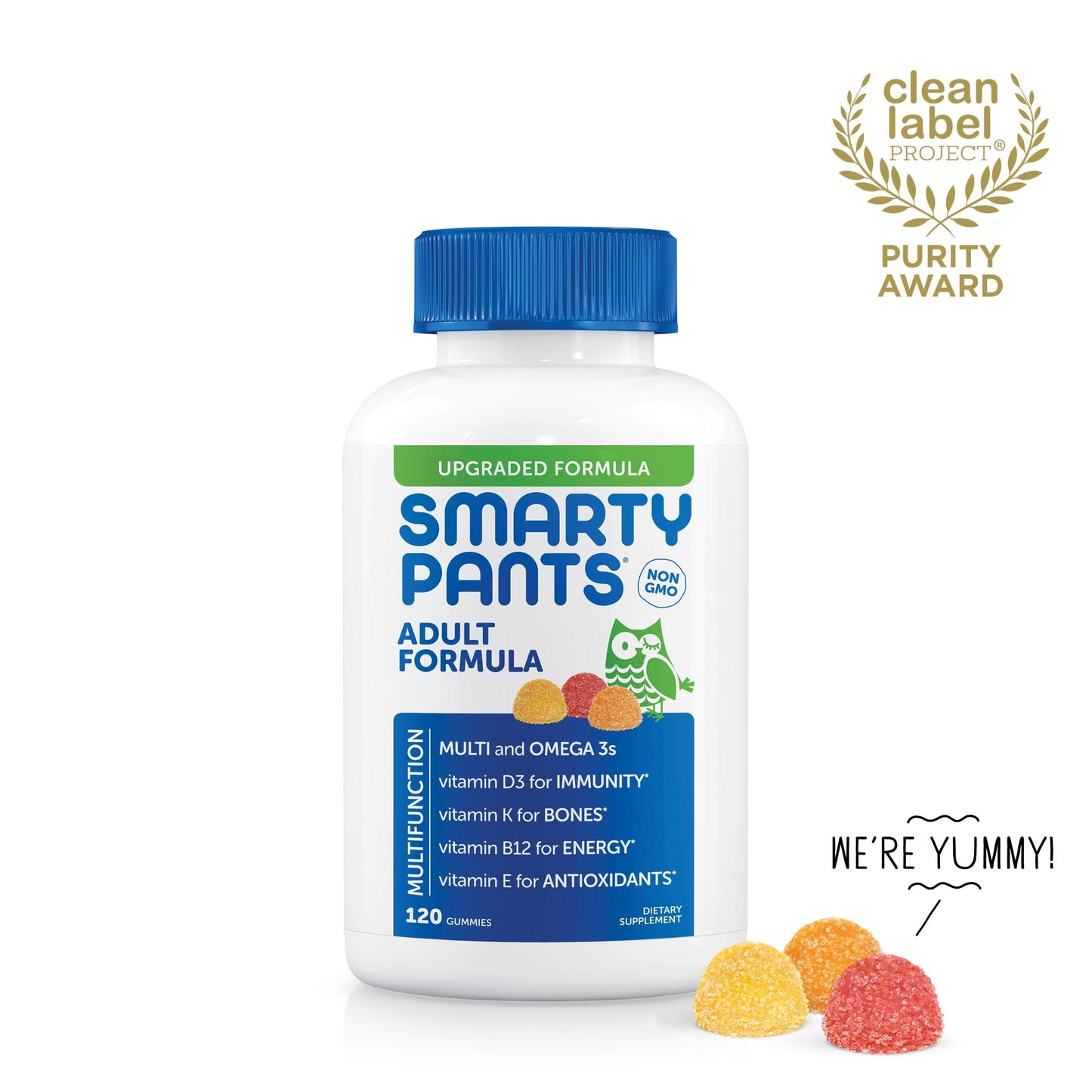 SmartyPants Adult Formula Multivitamin Gummies - 180ct