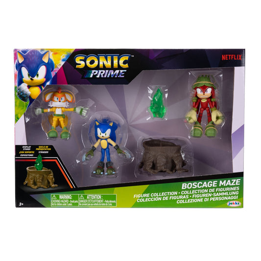 Sonic The Hedgehog Sonic Prime 2.5 inch mulitpack Bos Cage Maze Action Figure