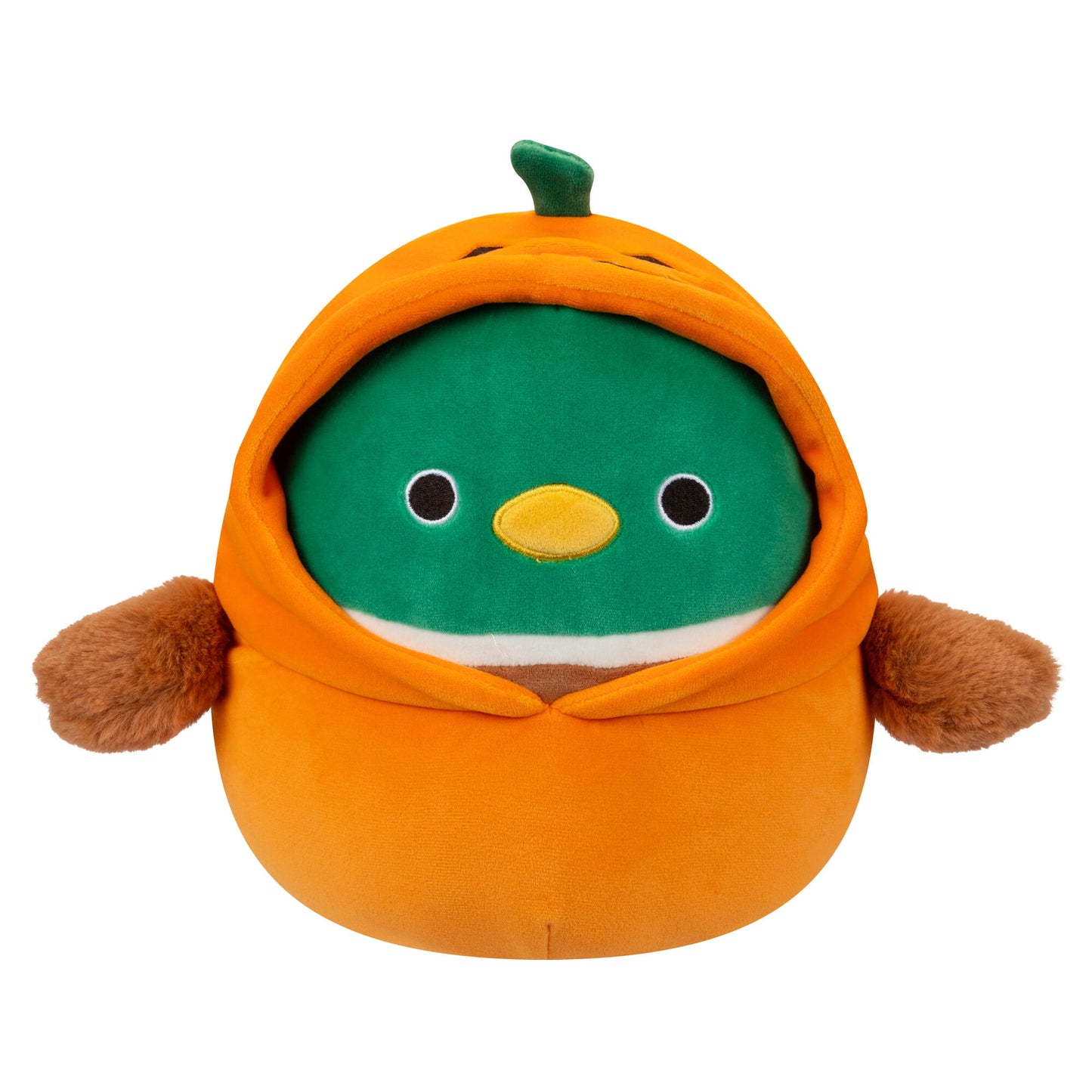 Squishmallows Official 16 inch Avery the Mallard Duck in Pumpkin - Child's Ultra Soft Stuffed Plush Toy