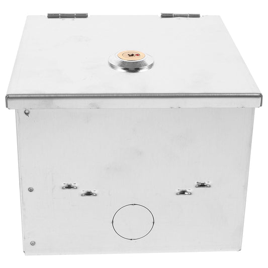 Stainless Steel Charging Box Electric Outlets Power Outdoor Metal Weatherproof Lockable Work