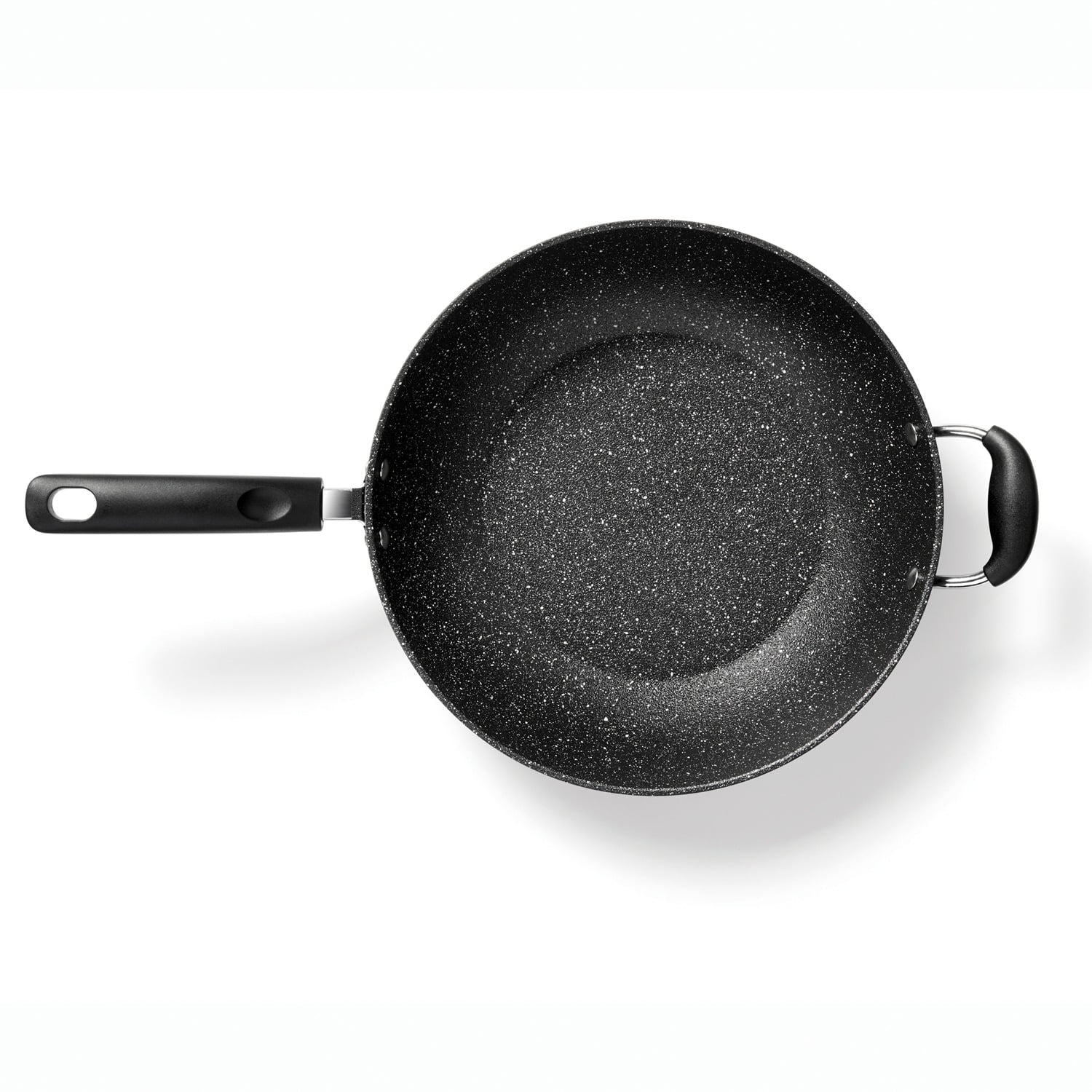 Starfrit The Rock Cookware - Cooking - Dishwasher Safe - Oven Safe - Black - Aluminum Handle