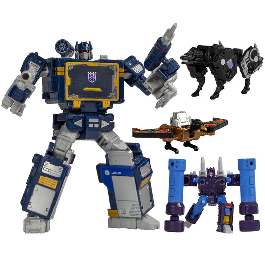 Transformers Legacy United Voyager G1 Universe Soundwave 7” Action Figure, 8+