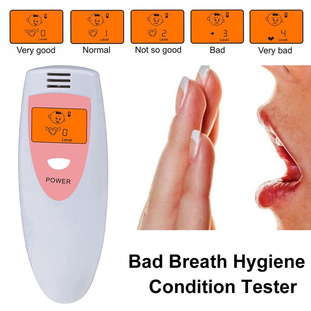 Taluosi Bad Breath Detector Oral Hygiene Condition Tester Mouth Internal Odor Meter